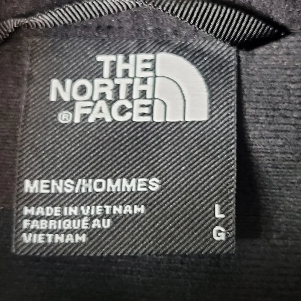 The North Face Castle Rock Soft Shell Mens Jacket Size L GreyEmbroidered Devo